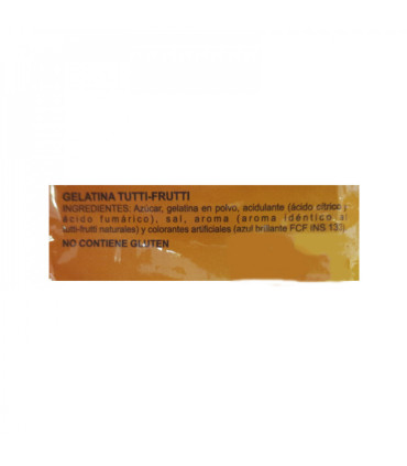 Gelatina sabor tutti-frutti Gos Tozzo (200 g / 7.06 oz)