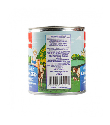 Leche condensada azucarada Castellum (390 g / 13.8 oz)