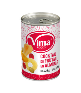 Compremarket | Coctel de Frutas Vima Foods 425ml - Sabor y Calidad