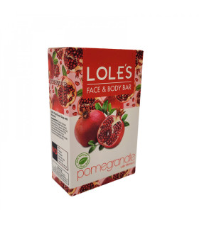 Jabón con aroma de granada (100g / 3.5 oz) (pzs.)