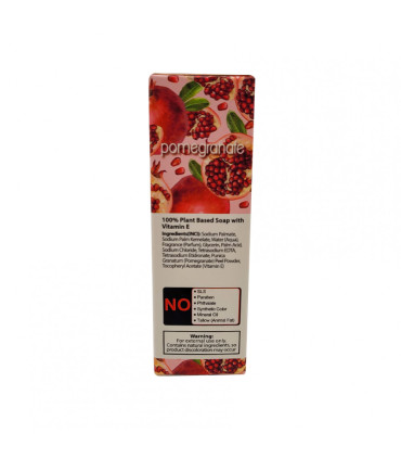 Jabón con aroma de granada (100g / 3.5 oz) (pzs.)