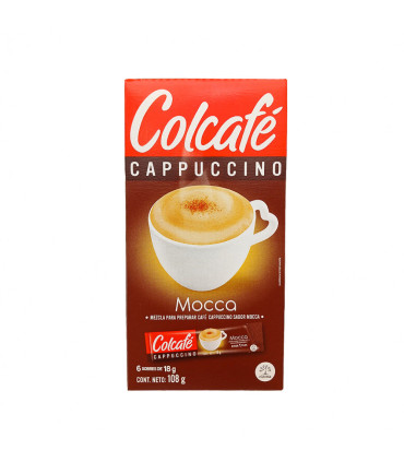 Capuccino sabor Mocca COLCAFE (108 g / 3.8 oz)