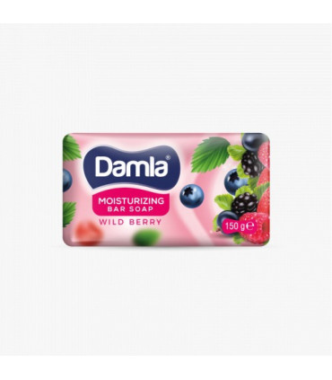Jabón en barra humectante de baya silvestre Damla (150 g / 5.29 oz)