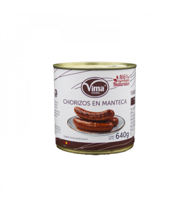 Chorizos en Manteca VIMA (640 GR)