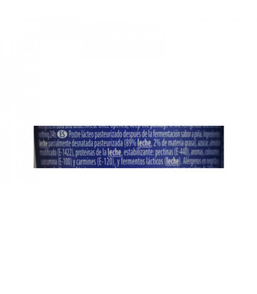 Yogurt de piña PMI Original (4 x 120 g / 4.23 oz)